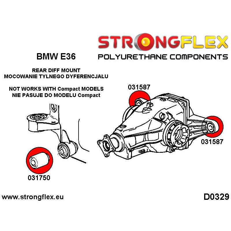 Strongflex Differential BMW e36