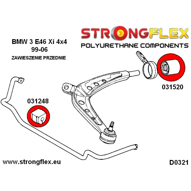 Strongflex complete kit e46 036145A