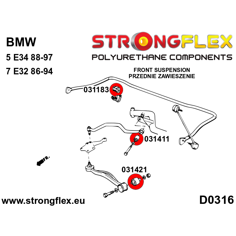 031183A Strongflex estabilizadora bmw