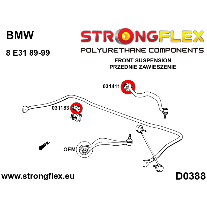 031183A Strongflex estabilizadora bmw