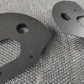 BMW E46 disc cooling plates