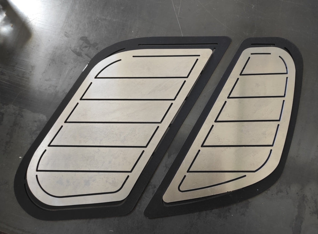 bmw e46 gtr style bonnet grilles