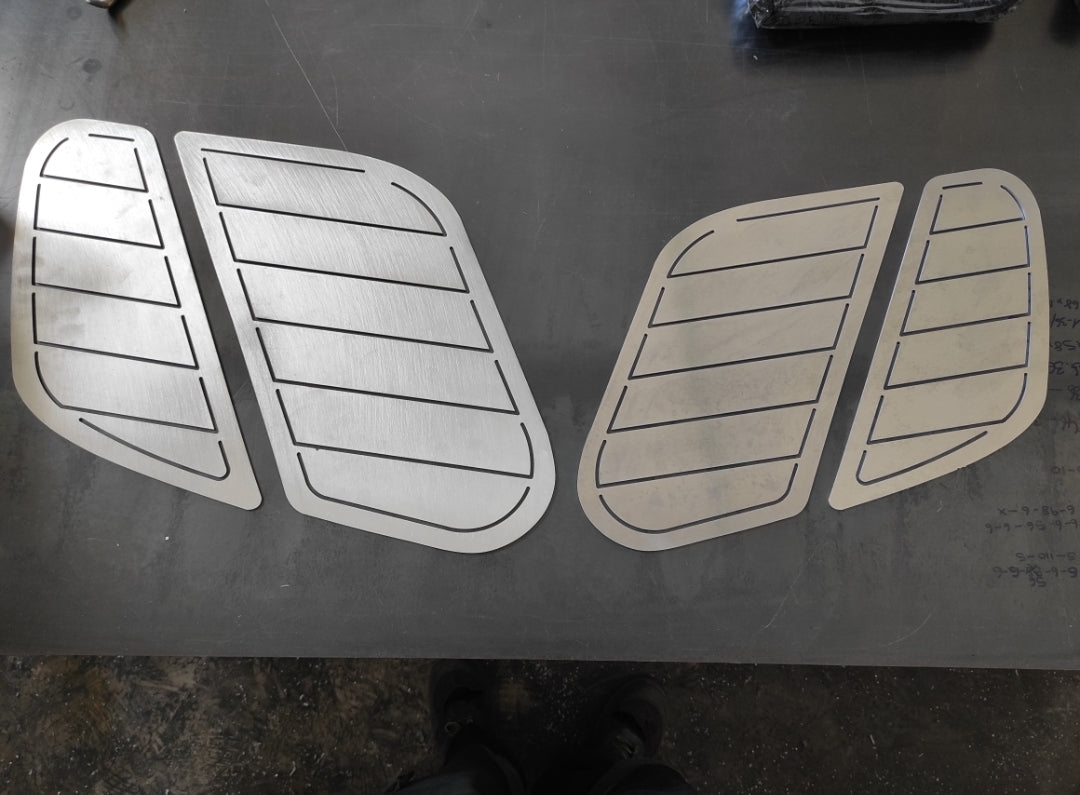 bmw e46 gtr style bonnet grilles