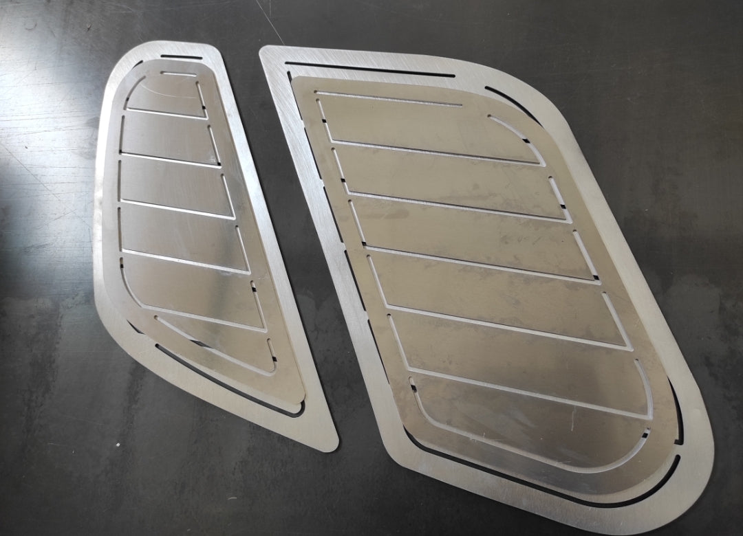 bmw e46 gtr style bonnet grilles