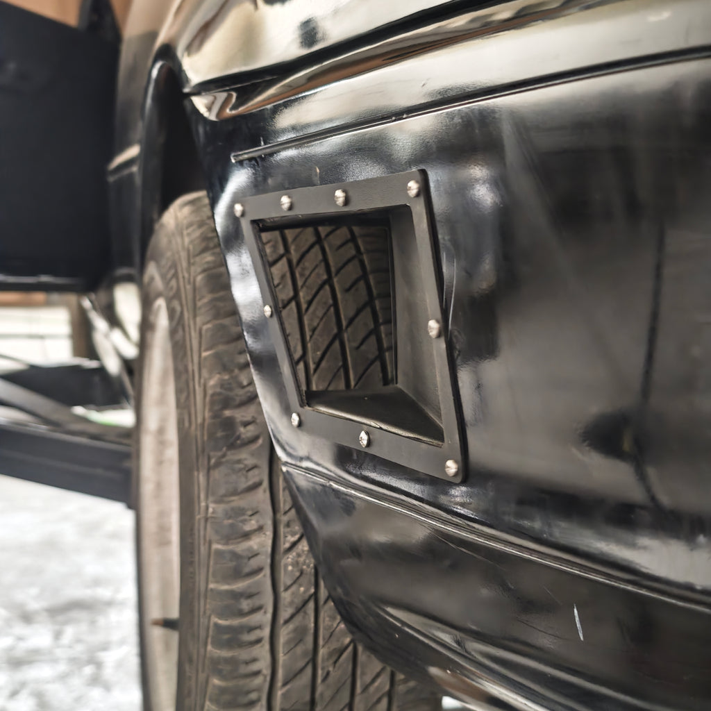 BMW E36 fins ventilation
