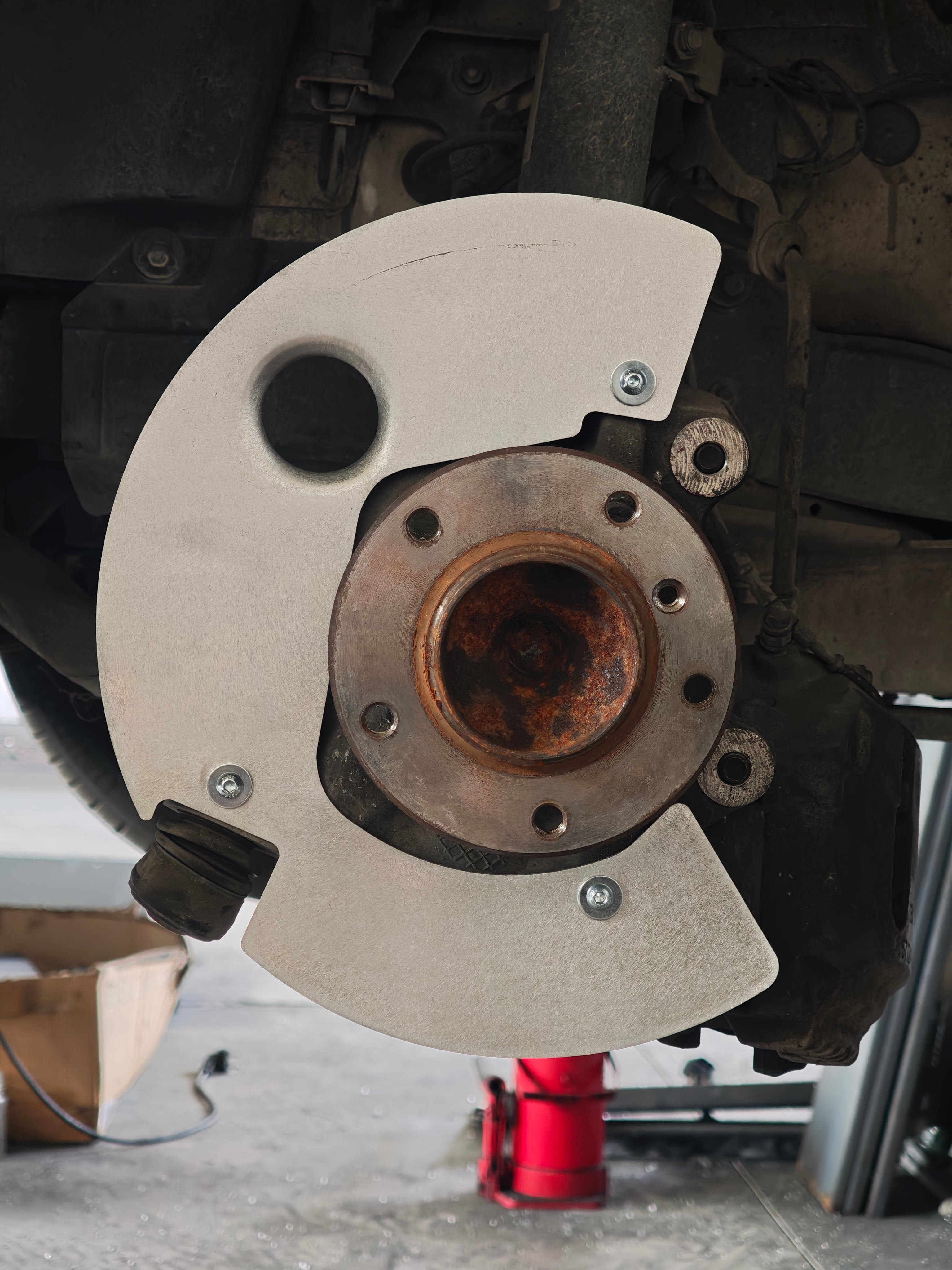 Placas refrigeración discos bmw E9x