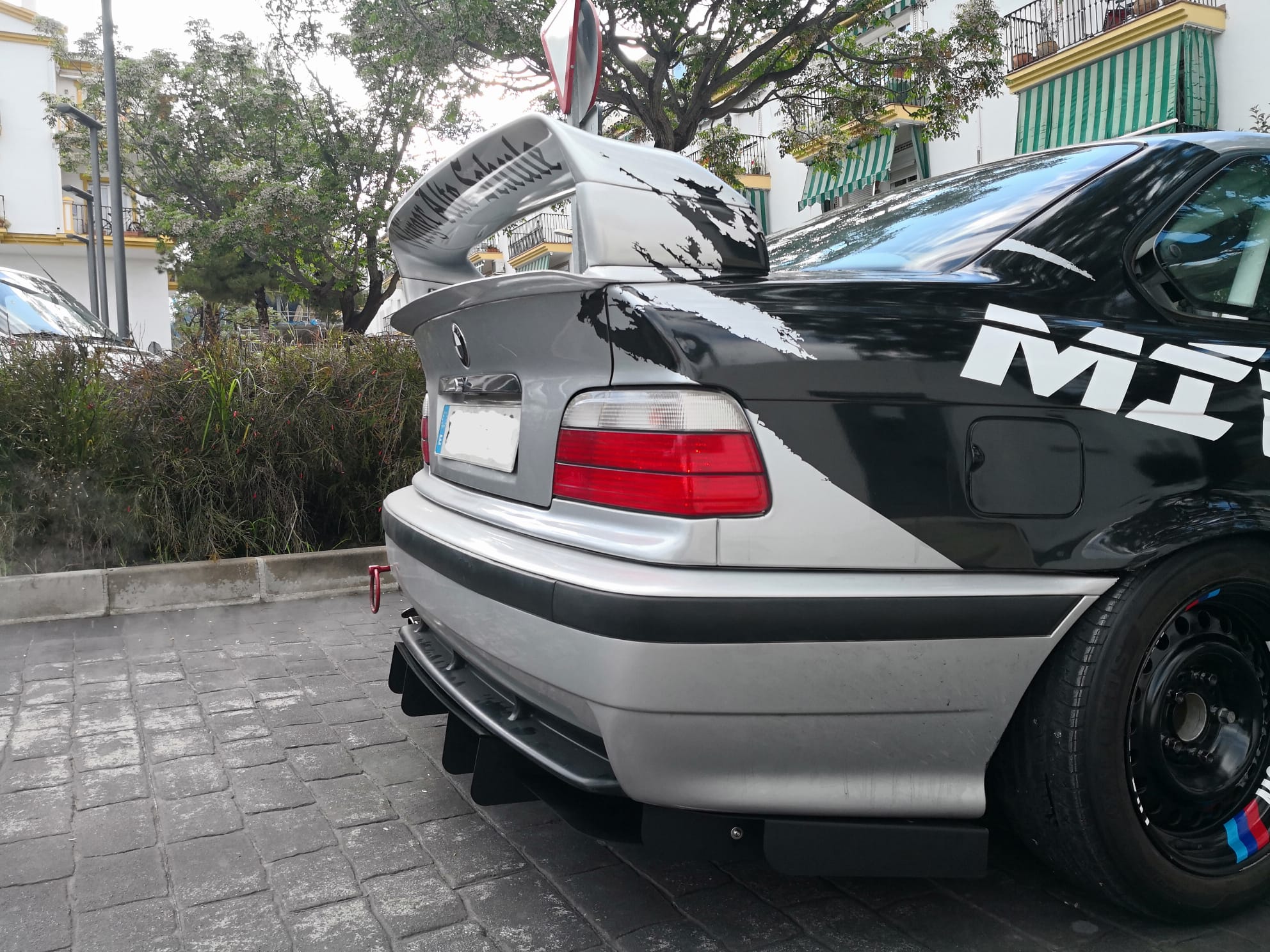 E36 rear online diffuser