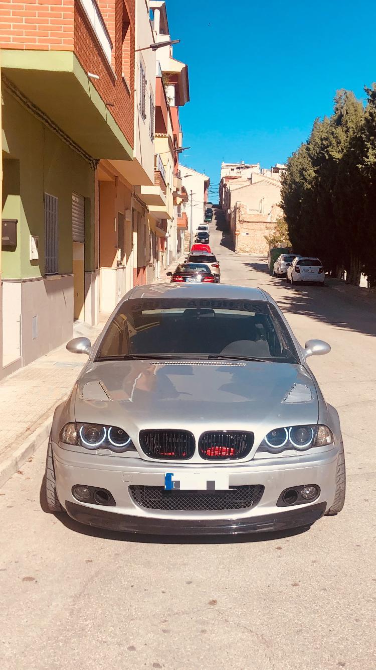 Side hood grilles bmw E46