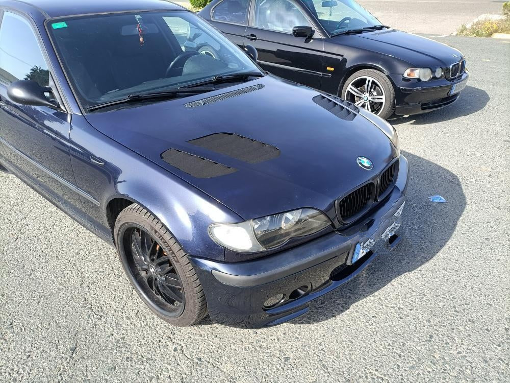 Rejillas capó estilo GTR bmw E46