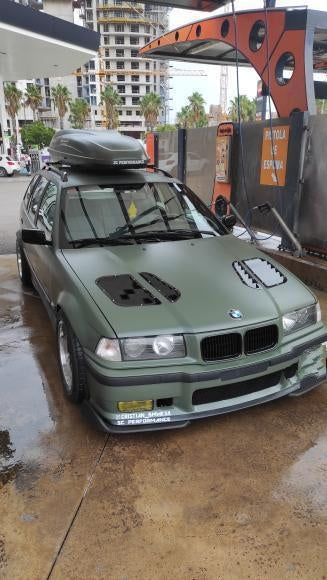 Rejillas capó estilo GTR bmw E36