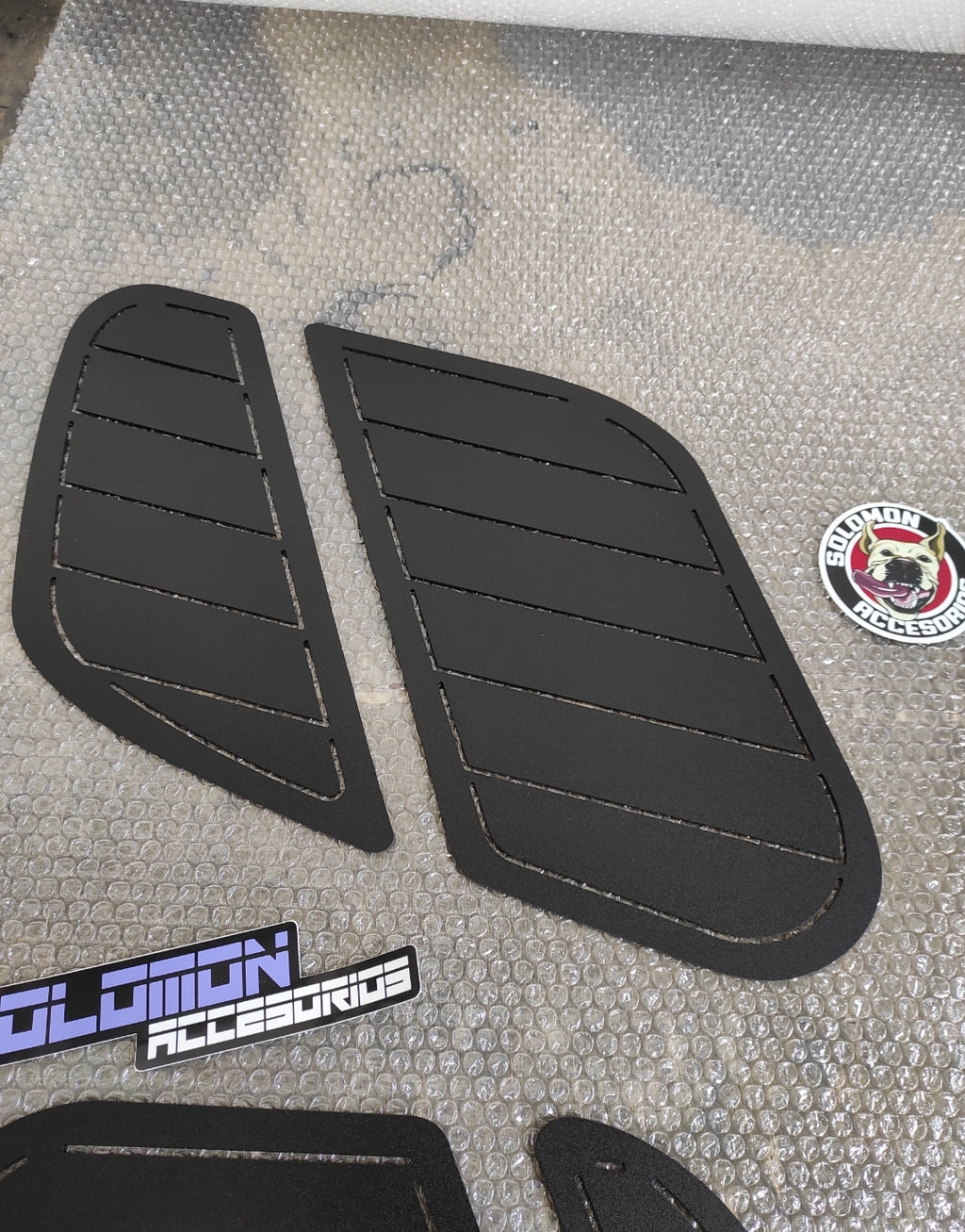 Rejillas capó estilo GTR bmw E46